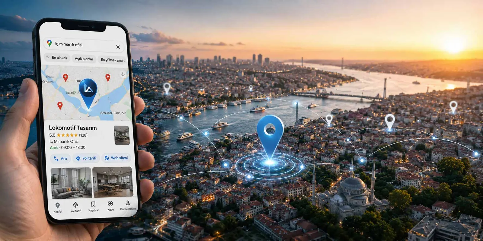 Google Haritalar'da Rakiplerinizin Önüne Geçin
